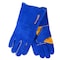 Forney Blue Leather Welding Gloves Men's Xl 53423 - alternate 1